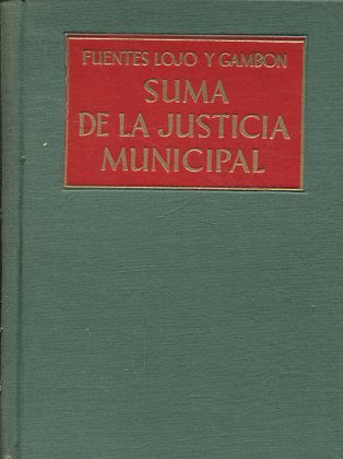 SUMA DE LA JUSTICIA MUNICIPAL.