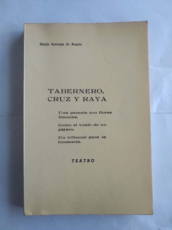 Tabernero, cruz y raya