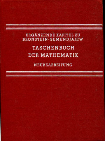 TASCHENBUCH DER MATHEMATIK.