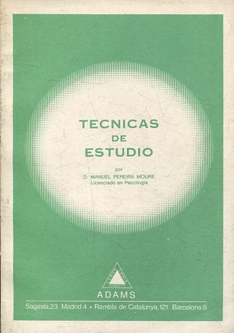 TECNICAS DE ESTUDIO.