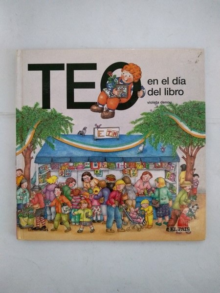 Teo en el dia del libro