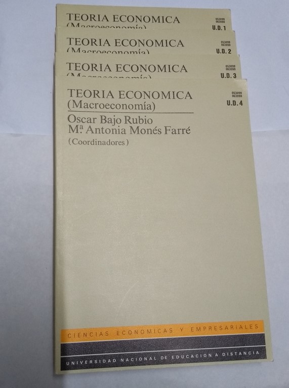 Teoría económica (Macroeconomía).
