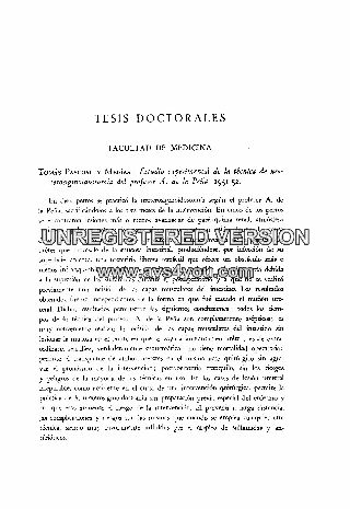 TESIS DOCTORALES LEIDAS EN LA UNIVERSIDAD DE MADRID.