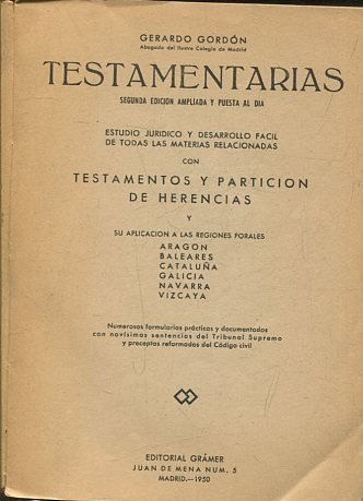 TESTAMENTARIAS.