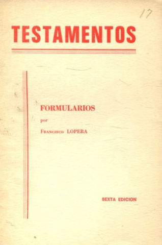 TESTAMENTOS.