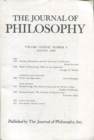 THE JOURNAL OF PHILOSOPHY. VOLUME LXXXVII, NUMBER 8 AUGUST 1990. IDENTITY STATEMENTS AND THE NECESSARY A POSTERIORI.