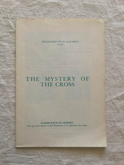 The mystery of the cross