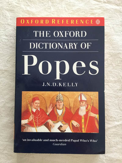 The oxford dictionary of Popes
