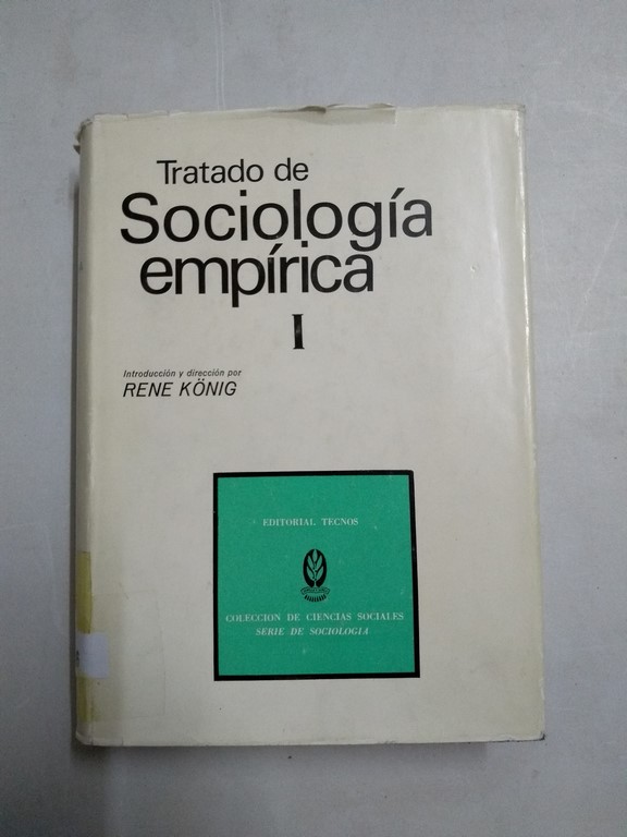Tratado de Sociología empírica, I