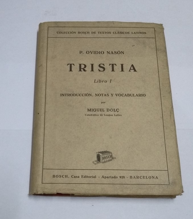 Tristia, I