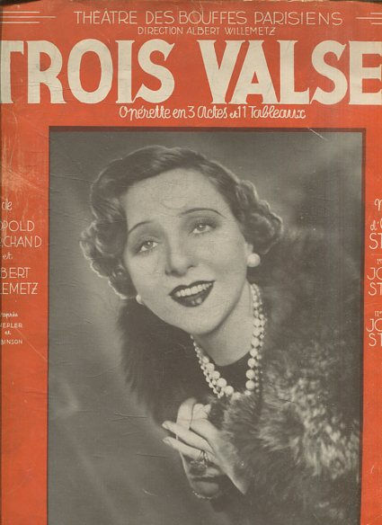 TROIS VALSES. DANS. 2me RECUEIL. TE SOUVIENT-IL. JE NE SUIS PAS CE QUE L'ON PENSE. COMME AUTREFOIS.