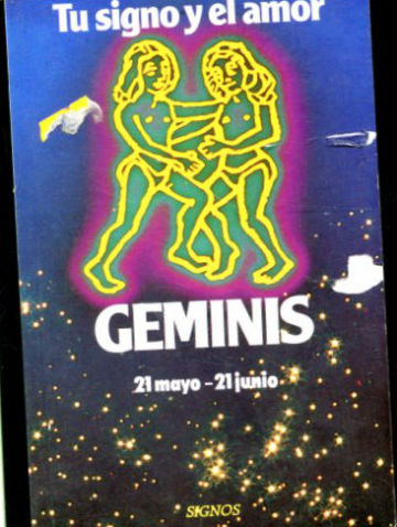 TU SIGNO Y EL AMOR. GEMINIS. 21 MAYO - 21 JUNIO.