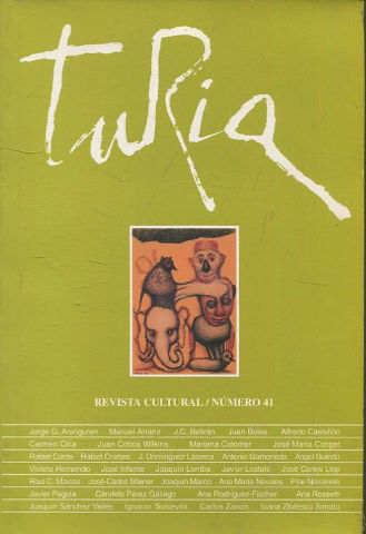 TURIA. REVISTA CULTURAL/ NUMERO 41.