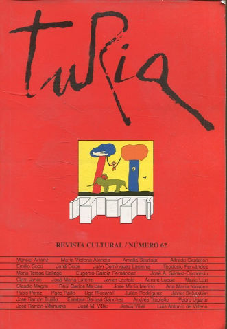 TURIA. REVISTA CULTURAL/ NUMERO 62.
