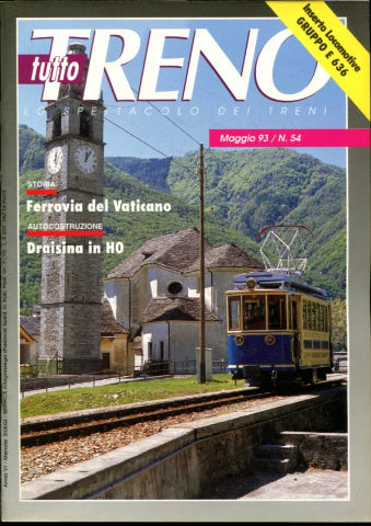 TUTTO TRENO. LO SPETTACOLO DEI TRENI. NUM. 54