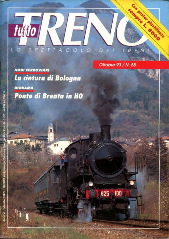 TUTTO TRENO. LO SPETTACOLO DEI TRENI. NUM 58