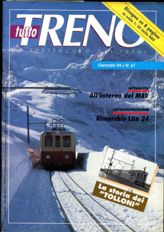 TUTTO TRENO. LO SPETTACOLO DEI TRENI. NUM. 61