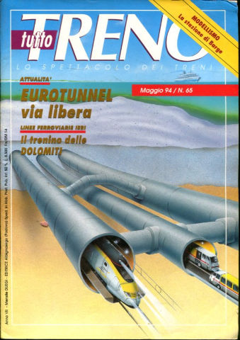 TUTTO TRENO. LO SPETTACOLO DEI TRENI. NUM 65.