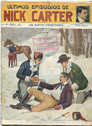 ULTIMOS EPISODIOS DE NICK CARTER. Nº 61: UN RAPTO FRUSTRADO.