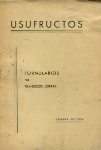 USUFRUCTOS.