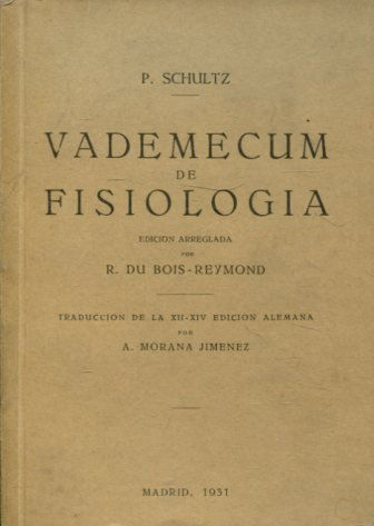 VADEMECUM DE FISIOLOGIA.