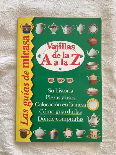 Vajillas de la A a la Z