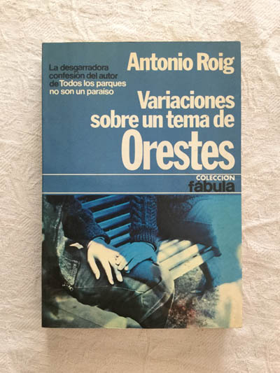 Variaciones sobre un tema de Orestes