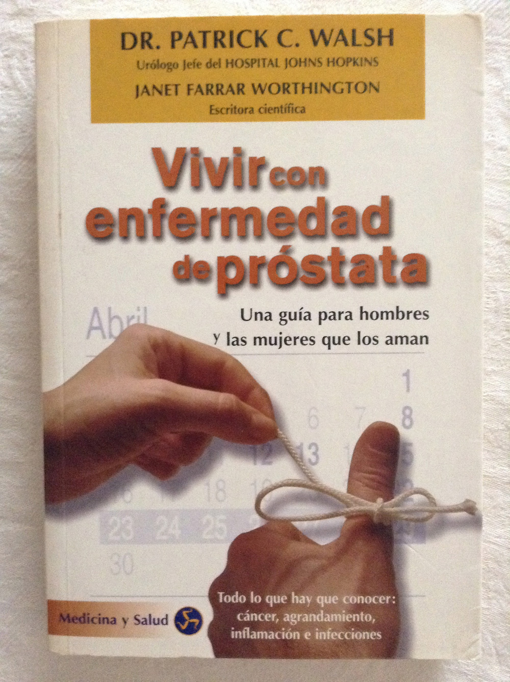 Vivir con enfermedad de próstata