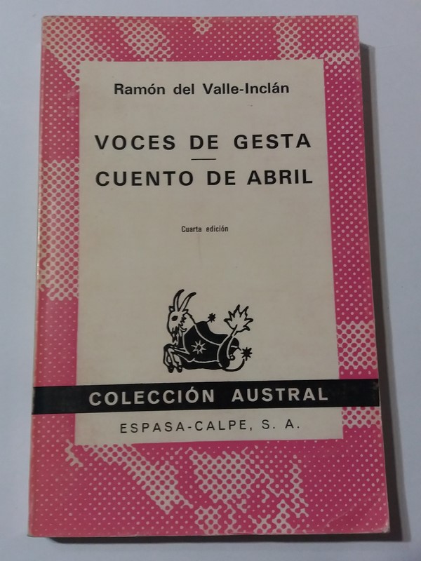 Voces de gesta. Cuentos de abril